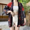 Vêtements ethniques japonais Streetwear femmes Kimono Yukata Cosplay vêtements traditionnels Kimonos Haori femmes 31306 ethnique