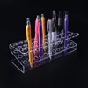 Hooks & Rails Acrylic Eyebrow Pencil Display Shelf Pen Storage Rack Organizer Holder Eyeliner Makeup