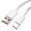 7a 100w Cabo USB Cabo USB Super-Fast Cable para Huawei Mate 40 30 Xiaomi Samsung Cabos de carregamento rápido Cabo de dados