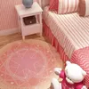 Teppiche Rosa Schöne Mädchen Teppich Schlafzimmer Prinzessin Zimmer Computer Stuhl Boden Matte Möbel Dekoration Tür rutschfest