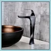 Bathroom Sink Faucets Faucets Showers Accs Home Garden Ll Ouyashi Basin Faucet Water Tap Deck Mounted Single Handle Mixe Otl6V