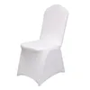 100 PCS Stretch Elastic Universal Spandex Wedding Chair Covers Polyester Fabric for Party Banquet Hotel Supplies Many Colors