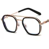 Sunglasses Brand Designer Anti-Blue Eyeglasses Unisex Optical Glasses Retro Spectacles Simplicity Double Beam Eyewear