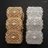 Belts European Large Rhinestone Belt Luxury Arab Women's Belly Chain Fashion Trendy Abaya Caftan Wedding JewelryBelts Emel22