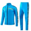 2023 2024 2025 Naples Napoli Costumes d'entraînement de football Adultes Hommes Enfants Ensembles de survêtement Camisa 22 23 24 25 SSC AE7 D10S OSIMHEN KVARATSKHELIA Veste de survêtement de jogging