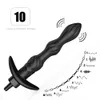 Seringue système de Douche en Silicone, vibrateur de Douche de lavement, perles anales, Plug Anal, jouets sexy pour femmes et hommes, massage de la Prostate Gay