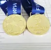 Medal zwycięzcy FA Cup 2022 EFL Carabao Gold Zwycięzcy piłkarskich mistrzostw 2019/2010 Kolekcjonerska dla fanów piłki nożnej