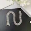 Zincir Mücevher Moda Düğün Kemeri Tarzı Kristal Elmas Kadın Kolye Braceletchains