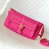 أزياء السيدات مصمم عارضة فاخر Maxi Pochette Accessoires أكياس الكتف حقائب اليد صليب الجسم عالية الجودة أعلى 5A M20920 M46161 حقيبة محفظة