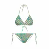 Sexy Cute Women Bikinis Set Colorful Fish Scales 3D Print Sandy Beach Swimsuit Cosplay Bikinis Summer Female Swimwear 220617