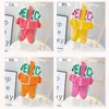 Autumn Kid Boy Girl Clothing Nieuwe Casual Tracksuit Letter Letter Letter Zipper Sets babykleding Babybroek 1 2 3 4.5. Jaren 1458 E3