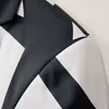 Czarny biały geometryczny kombinezon drukowany Blazery Mężczyzn marki jeden przycisk na zlewy lapowe kurtka marynarka mąka mężczyzna ślub Tuxedo 3xl 220815