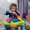 Pop Tube Sensory Fidget Twist Tubes Toy Stress Angst Relief Stretch Telescopic Bellows Förlängning Fingerstrå för barnvaror varor