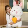 Mignon biberon carotte lapin poupée en peluche cochon poupée cadeau d'anniversaire pour enfants