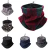 Berets Men Women Thermal Warm Fleece Snood Sjaal Nek Warmer Half Gezicht Masker Cover Ski Koud weer Outdoor Accessoires