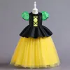 2022 Halloween Costume Party 14 Years Old Girl Evening Dress Children's Day Cosplay Kids Wear FS7810