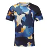 Men's T-Shirts Graphic T Shirts Men Casual Fashion Camouflage Printed Round Neck Mens Long Sleeve Layering Shirt Spandex MenMen's
