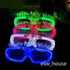 Party LED Glasses Glow In The Dark Halloween Christmas Wedding Carnival Birthday Party Props Accessory Neon Flashing Toys
