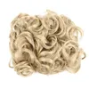 Ladies Natural Curly Hair Bun Clip Elastic bun