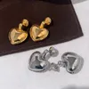 Ins francese di alta qualità Stud Bubble Love Peach Heart Orecchini Donna Simple Nicchia Design Fashion All-Match Party Jewelry Gift