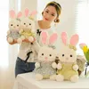 CM Kawaii Bunny Plush Rabbit Baby Toy لطيف قطعة قماش ناعمة محضرة ديكور المنزل للأطفال Sussen Gift J220704