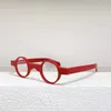 Tart James Optik Gözlükler Unisex Retro Style Anti-Blue Hafif Lens Plakası Yuvarlak Çerçeve Kutu ile Tam Çerçeve