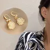 Pendientes de lazo de cristal, pendientes de flor de rosa a la moda, pendientes colgantes de ópalo de lujo, el regalo para mujeres elegantes de fiesta