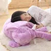 Karikatür Büyük Peluş Fil Oyuncak Çocuklar Uyuyan Yastık doldurulmuş yastık fil bebek bebek doğum günü hediyesi çocuklar için1466348