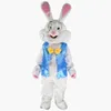 Pasen Bearded Rabbit Self-Vest Rabbit Mascot Costumes Top Kwaliteit Strichthendel Karakter Outfits Volwassenen Maat Kerstcarnaval Verjaardagsfeestje Outdoor Outfit