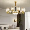 Pendant Lamps Chinese Chandelier, Living Room Lamp, El Room, Villa, Restaurant, Bedroom, Crystal Lampshade, Style Chandelier