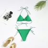 Donne sexy bikini brasiliano fasciatura perizoma perizoma costume da bagno reggiseno push-up bikini set due pezzi costume da bagno costumi da bagno costumi da bagno balneazione