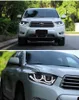 Headlights Headlight Xenon for Highlander Headlights 20072011 Kluger Hid Lights LED信号昼間のランニングヘッドライトフェイスリフト