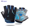 Cycling Anti-slip anti-Sweat Men Women Halve Finger Handschoenen Ademend anti-schok sporthandschoenen MTB Bike Bicycle Glove