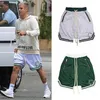 hip hop shorts men's trendy brand ins Celtic basketball pants fog High Street Sports Harlan Capris