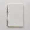 昇華空白のノートブックスパイラルジャーナルワイヤー境界の普通の白いメモ帳卸売の注文のギフトサイズは混合RRE13543