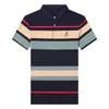 Men's Polo Shirts Brand Quality 95% Cotton Embroidery Golf Shirt Male Business Fashion Stripes Tops Summer Short Sleeve Clothing 220504