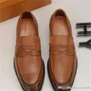 A4 28 Style Leather Loafers Men Luxury Brands Driving Shoes Breathable Slip On Mens Flats Italian Designer Wedding Man Soft Moccasinssize 6.5-11