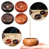 Fragrance Lamps Ornaments Home Wooden Table Decoration Incense Burner Vintage Stick Holder Censer IncenseFragrance