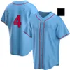 Baseball Jerseys anti-rétrécissement Quick Dry 28 Arenad0 4 M0LINA BASE Ball Jersey Sunmmer Sport T-shirt Running Shirts Red White Taille S-xxxl