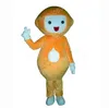 Halloween orange doll Mascot Costume simulation Cartoon Anime theme character Adults Size Christmas Outdoor Advertising Outfit Suit