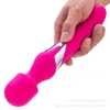 Nxy Sucking Vibratore Yuejiaren Yuedong Av Stick Double Head Masturbazione femminile Massaggio punto G Prodotti del sesso Donne 220526