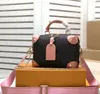 M45571 PETITE MALLE SOUPLE BAG mulheres tote bolsa mensageiro bolsas crossbody Top Couro Genuíno em relevo Selvagem no Coração tronco mini sacos quadrados bolsas carteira ZZ