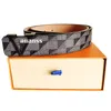 Luxury Belt Men Women Belts Designer Pairs Genuine Leather Black Gold Silver Smooth Buckle with Orange Box