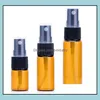 Packing Bottles Office School Business Industrial 200Pcs/Lot 5Ml Amber Glass Vials Sample Per Spray Bottl D