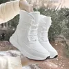 TUINANLE Botas Mujer Microfibra de alta calidad Goma suave Botas de diseñador Botas de combate de felpa cortas para mujeres Botas De Mujer 220813