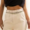Corrente de cintura grossa e casual para mulheres acessíveis de barriga sexy acessórios da cadeia