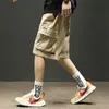 Men's Pants Men Multi Pocket Cargo Shorts Streetwear Military Short Summer Mens Hip Hop Fashion Harajuku Ins Casul Bermuda ShortsMen's Drak2