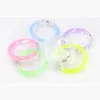 Juguetes iluminados LED Pulsera de acrílico intermitente Pulsera luminosa Suministros para fiestas Regalos para niños 270y240q235O