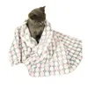 Mjuk högkvalitativ husdjur filt söt tecknad mönster hundkläder matta varm och bekväma filtar för katt- och hundar husdjur leveranser