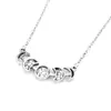 Colares pendentes Vintage Womens Silver Color R Eclipse Lua Colares Fase Jóias Presente Inicial Colares Inicial8515340